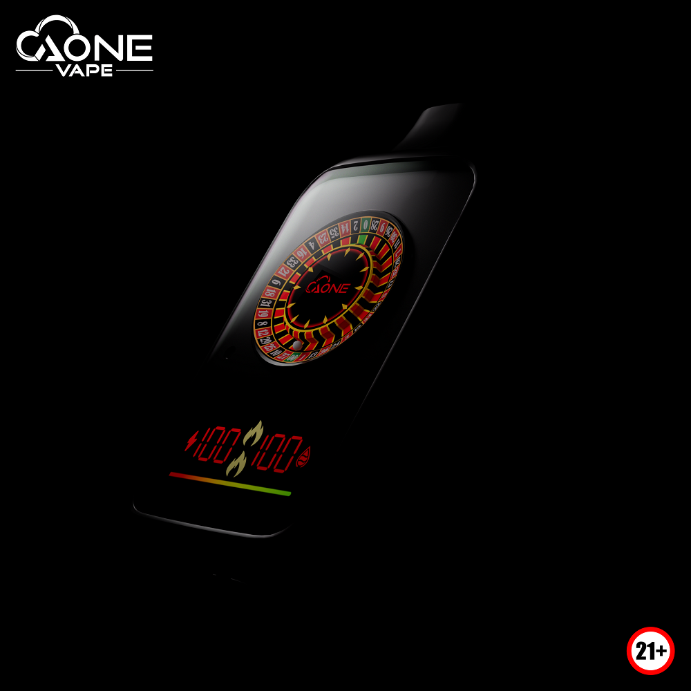 AONE VAPE CasinoX 16000口 賭場一次性   俄羅斯轉盤鋼珠設計